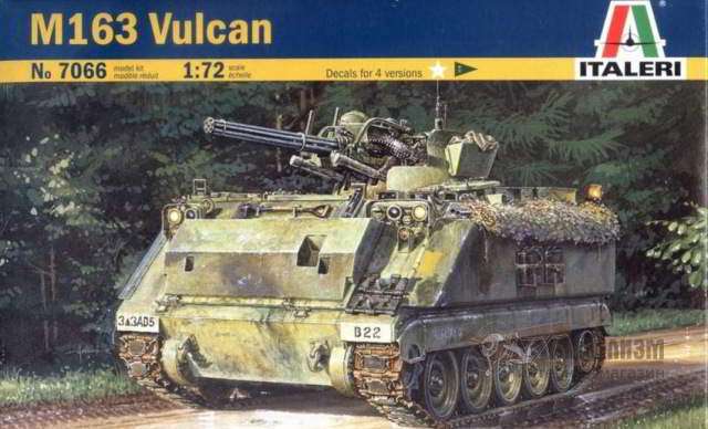 M163 Vulcan Italeri. Картинка №1