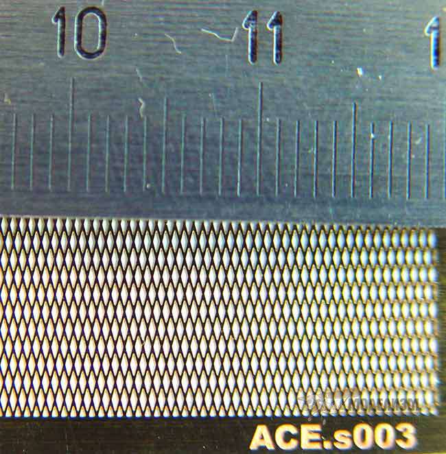 PEs003 Сетка косая с ячейкой 0.5 х 1.6. Картинка №2