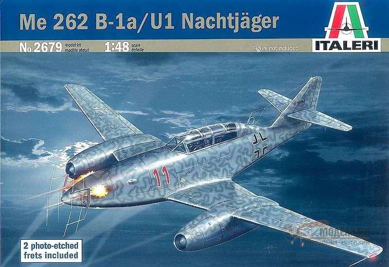 Me-262 B-1A/U1 Nachtjager Italeri. Картинка №1