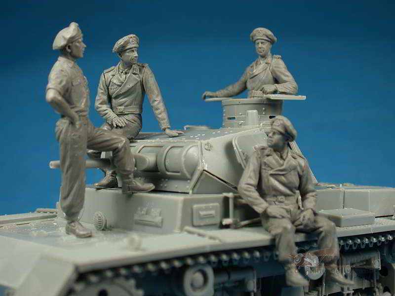 35191 Немецкий танковый экипаж, Франция 1940 год MiniArt. Картинка №3