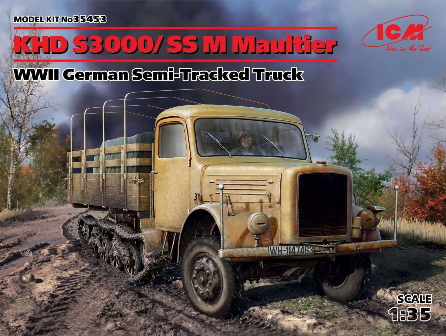 KHD S3000/SS M Maultier ICM. Картинка №1