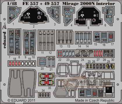 FE557 Интерьер для Mirage 2000N. Картинка №1
