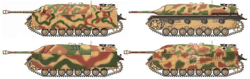 Sd.Kfz.162 Jagdpanzer IV Ausf.F Italeri. Картинка №2