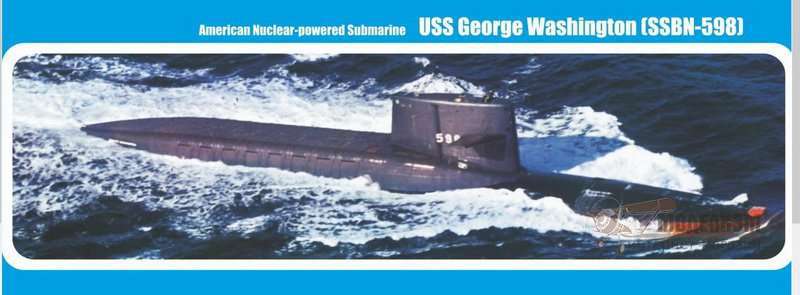 USS George Washington (SSBN-598) Micro-Mir. Картинка №1